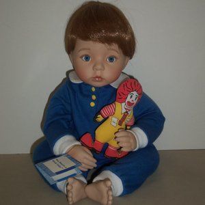 Ashton Drake McDonald's McMemories Porcelain Doll "You Deserve a Break Today"